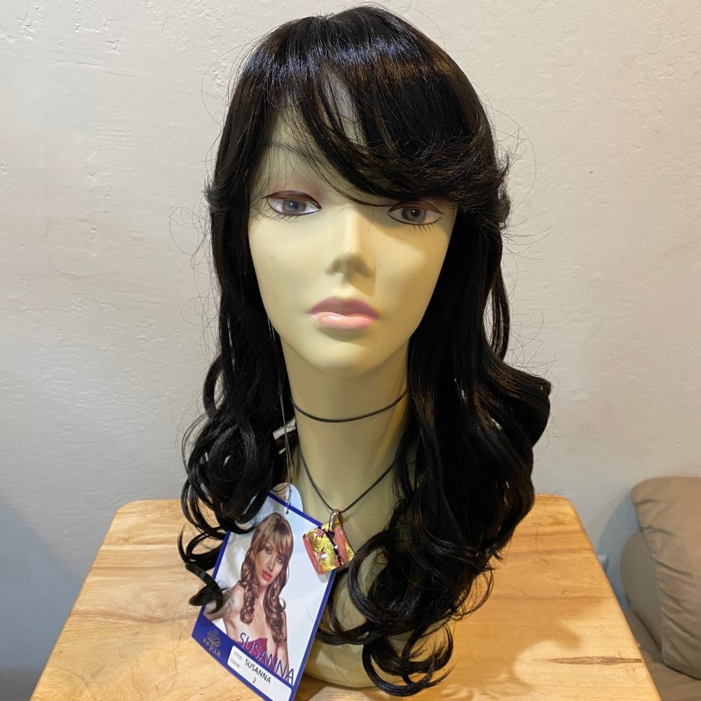 #28A SEPIA SYNTHETIC WIG